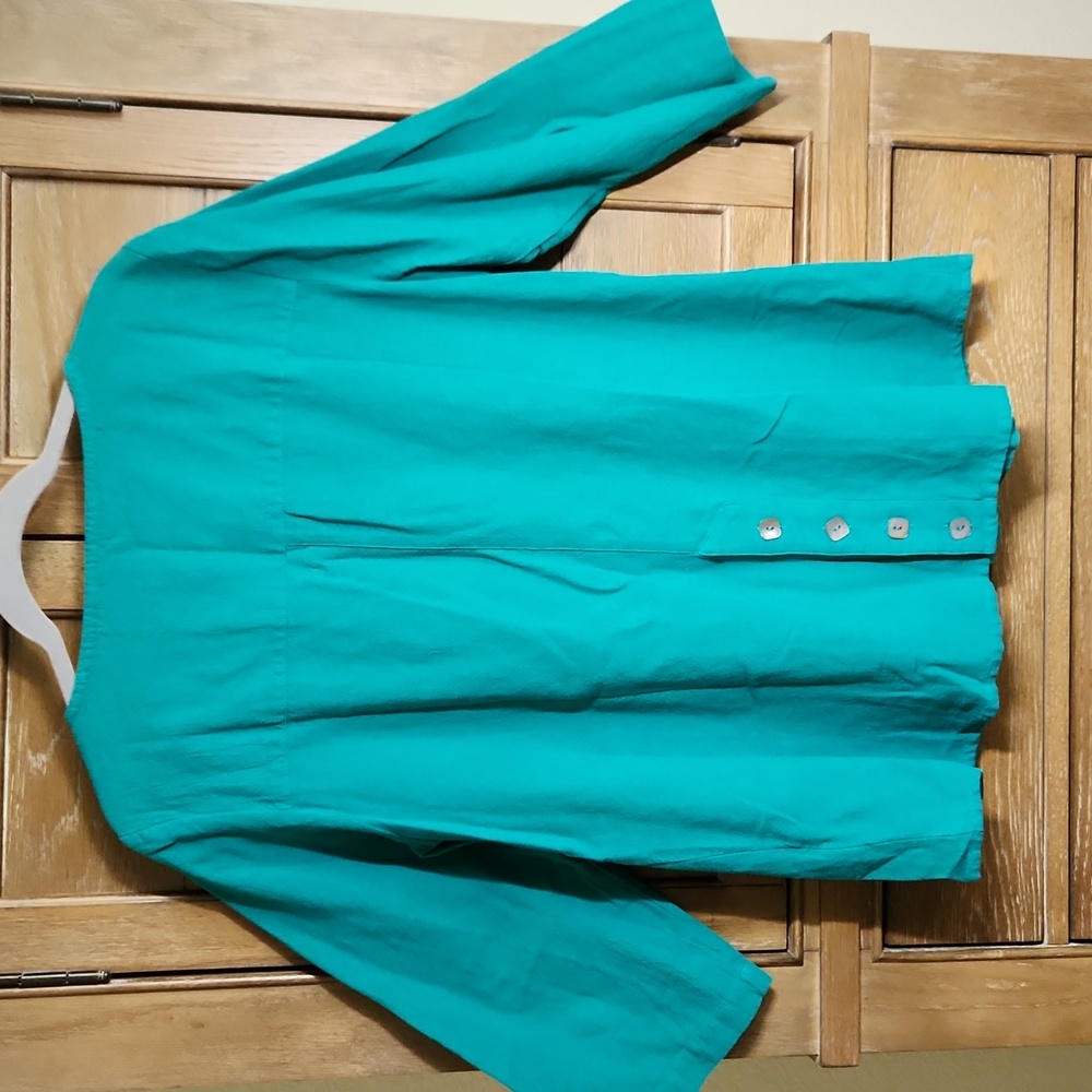 🎁Soft Surroundings Top sz L - Picture 5 of 10
